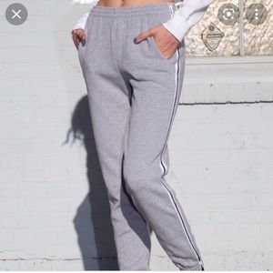 Brandy Melville gray joggers